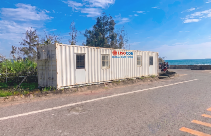 Container Văn Phòng 40ft Ven Biển: Giải Pháp Site Office Bền Bỉ Cho Dự Án Duyên Hải